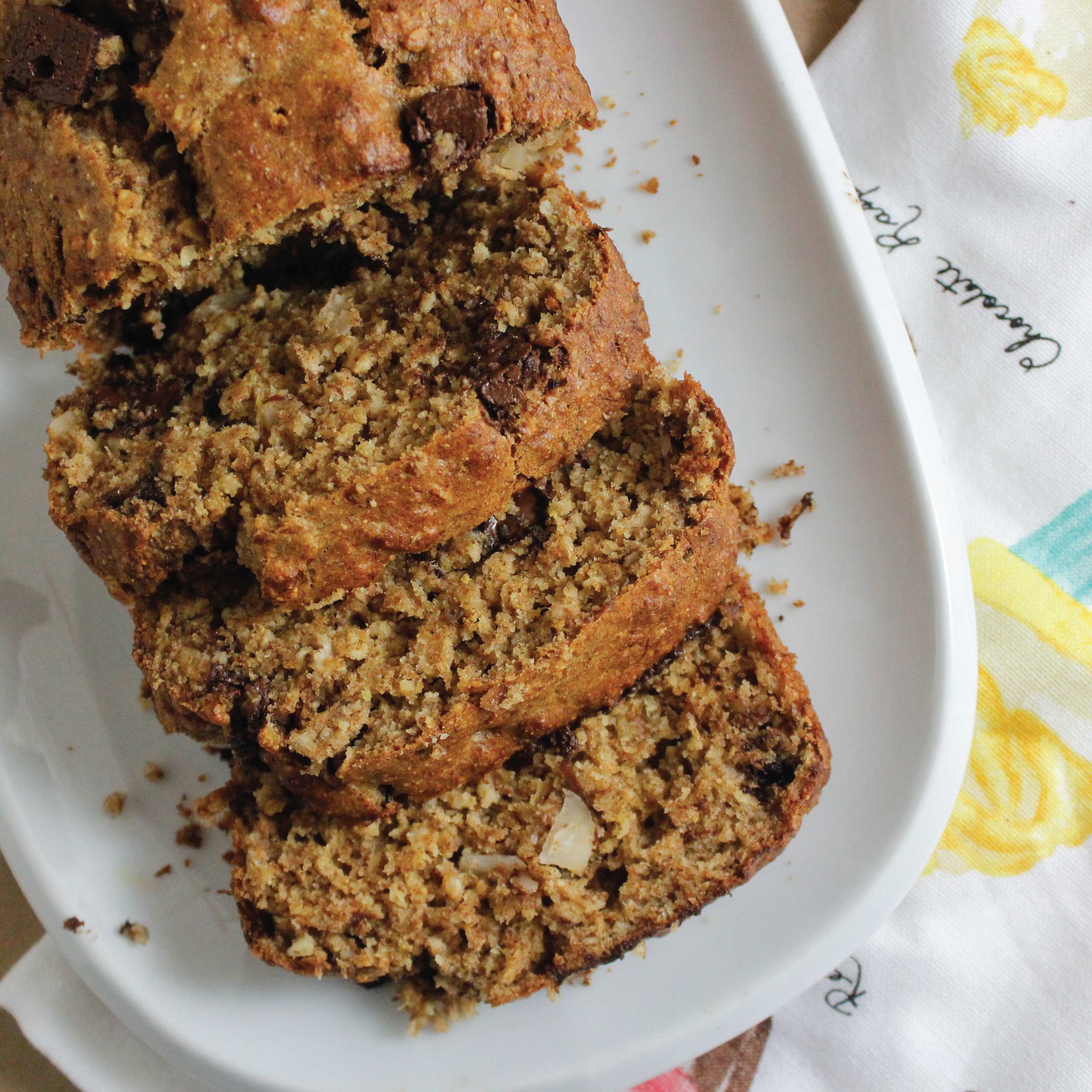 banana bread saludable